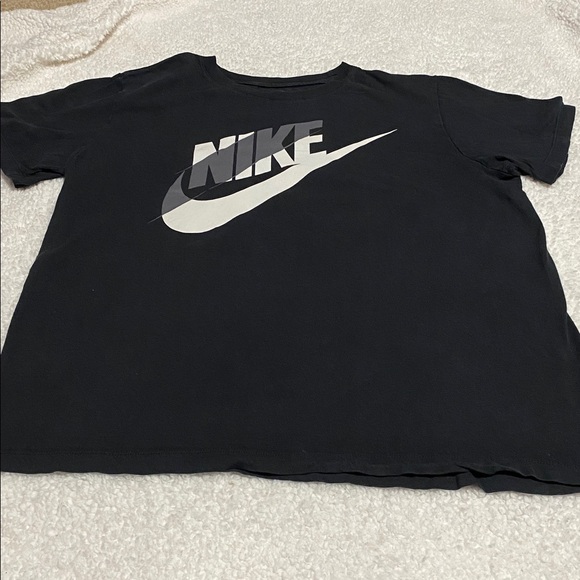 Nike Mens size large black short sleeve tee shirt with “Nike” print ¥ - Picture 7 of 16